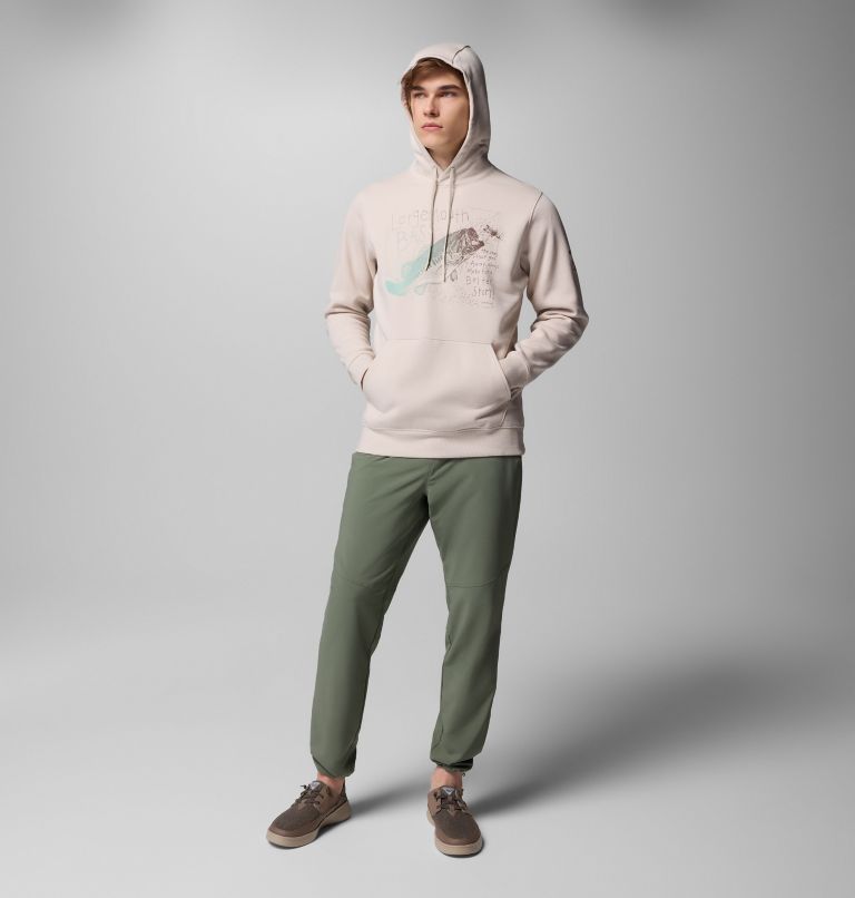 Men's PFG Castback x Paul Puckett Hoodie, Color: Dark Stone, image 2