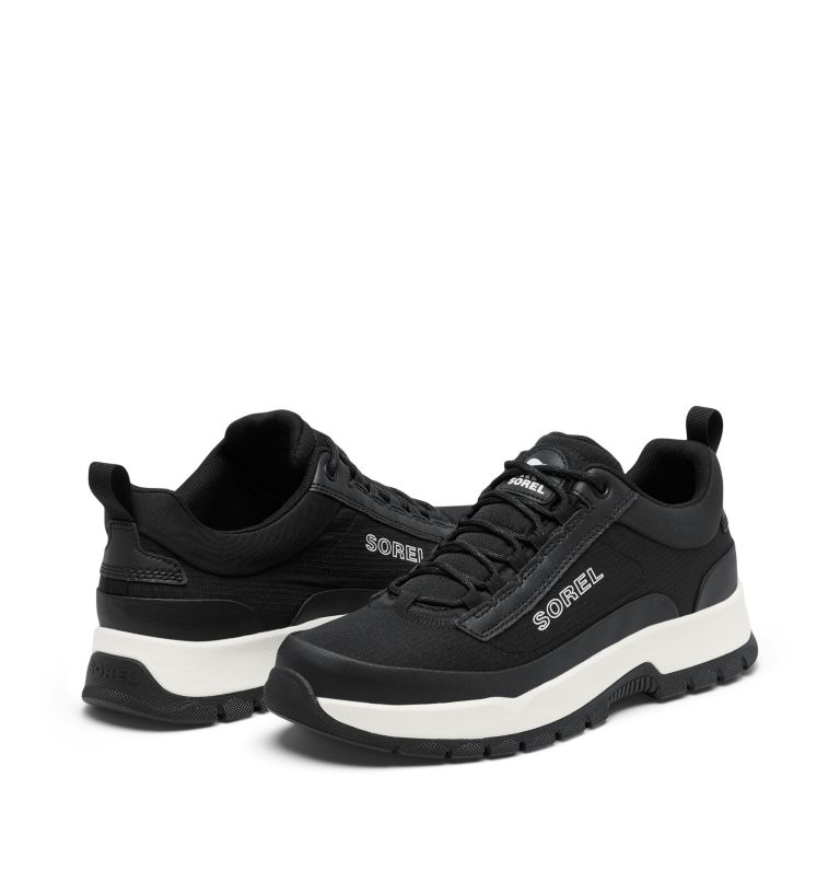 OUTING NW LOW Men's Sneaker, Color: Black, Sea Salt, image 8