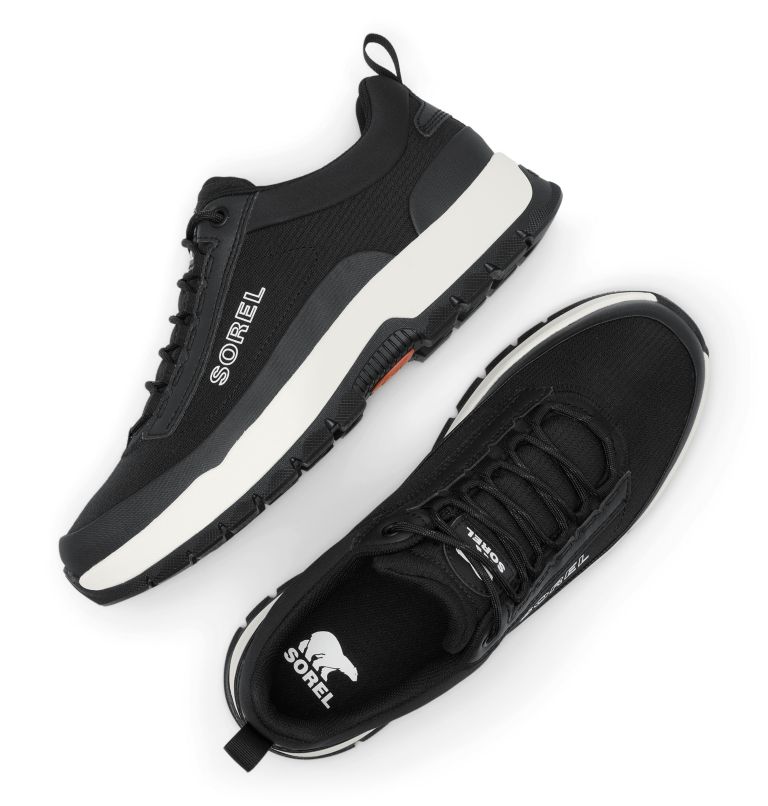 OUTING NW LOW Men's Sneaker, Color: Black, Sea Salt, image 4