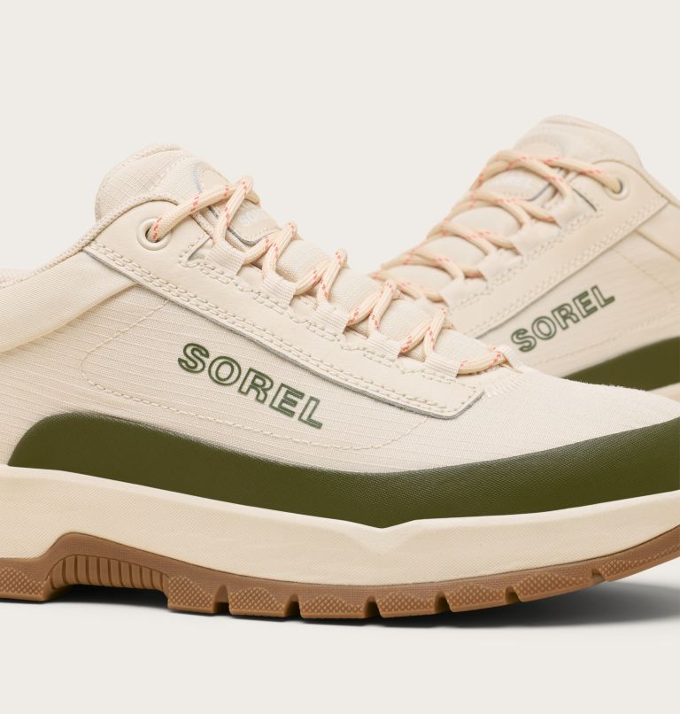 OUTING NW LOW Men's Sneaker, Color: Bleached Ceramic, Utility Green, image 9