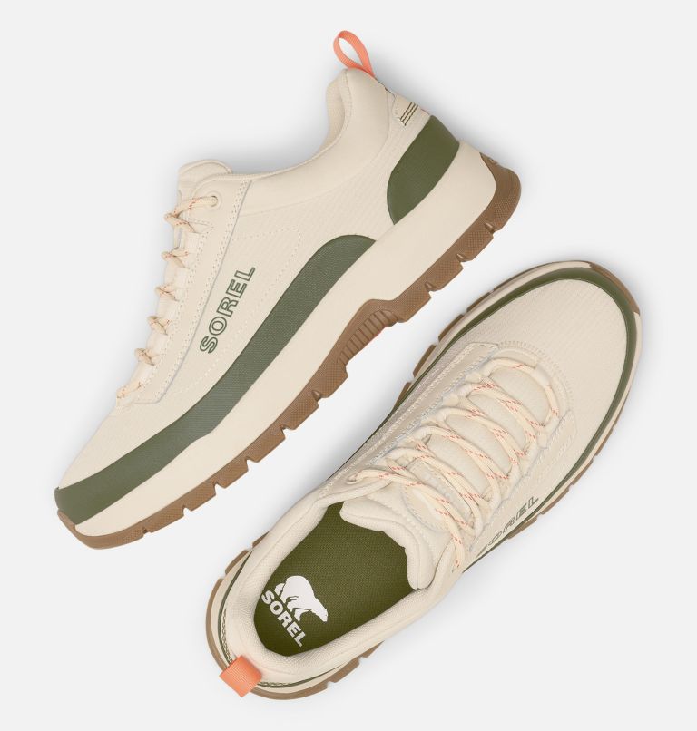 OUTING NW LOW Men's Sneaker, Color: Bleached Ceramic, Utility Green, image 4