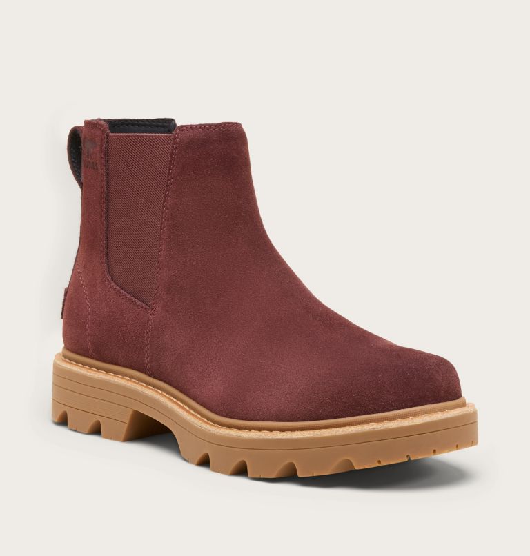 REVEL RD Women's Waterproof Chelsea Boot, Color: Redwood, Gum 10, image 6