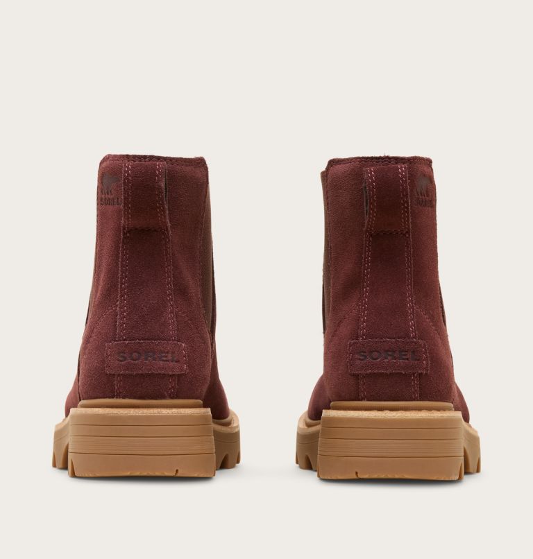 REVEL RD Women's Waterproof Chelsea Boot, Color: Redwood, Gum 10, image 2