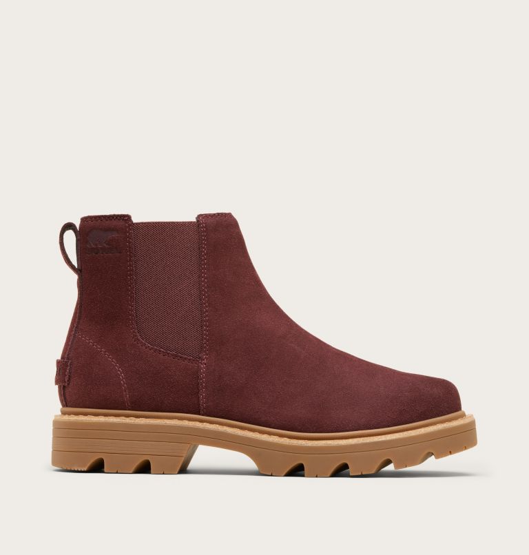 REVEL RD Women's Waterproof Chelsea Boot, Color: Redwood, Gum 10, image 1
