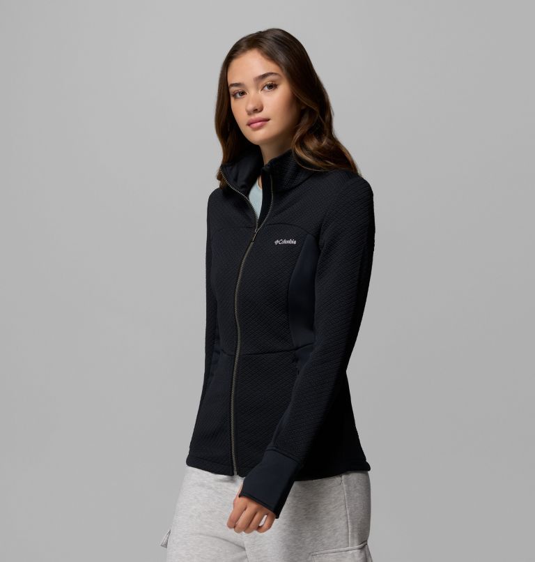 Women's Roffe Ridge III Fleece Jacket, Color: Black, image 4