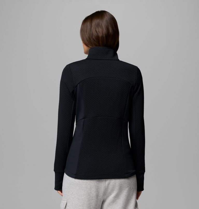 Women's Roffe Ridge III Fleece Jacket, Color: Black, image 3