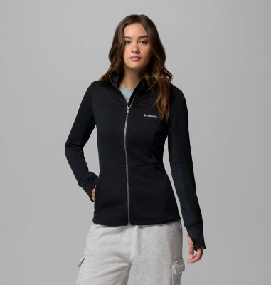 Women's Roffe Ridge III Fleece Jacket, Color: Black, image 1