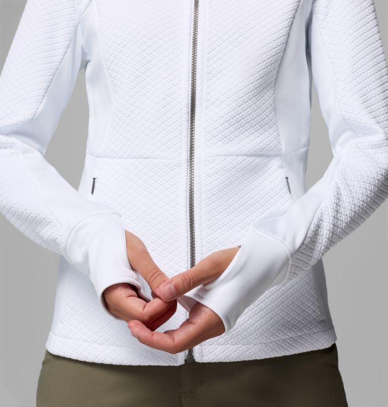 Women's Roffe Ridge III Fleece Jacket, Color: White, image 7