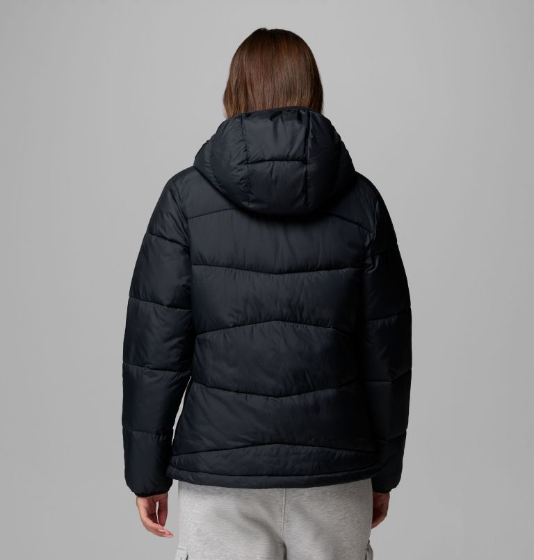 Women's Fivemile Butte Hooded Puffer Jacket, Color: Black, image 3