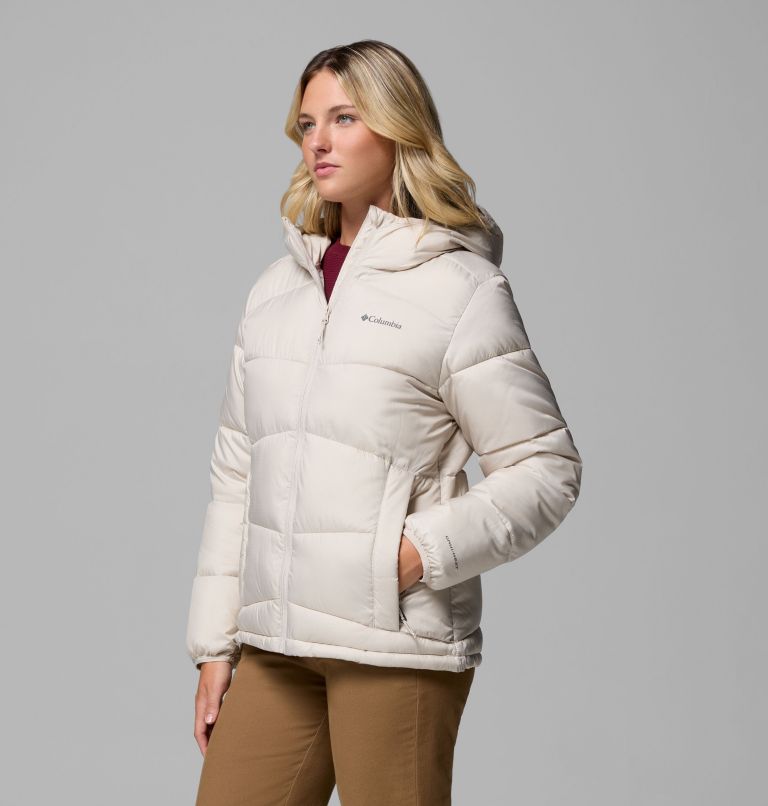 Women's Fivemile Butte Hooded Puffer Jacket, Color: Dark Stone, image 4