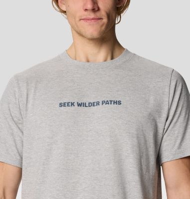 Seek Wilder Paths Tee, Color: Foil Grey Heather, image 4