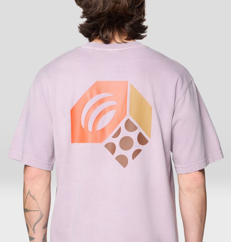 Men's Tri-Color Logo Short Sleeve, Color: Atmospheric, image 6