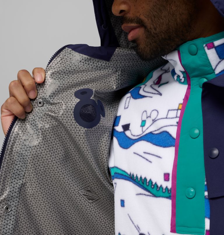Chaqueta para la lluvia CSC x Disney Mickey Ibex unisex, Color: Dark Midnight, image 9