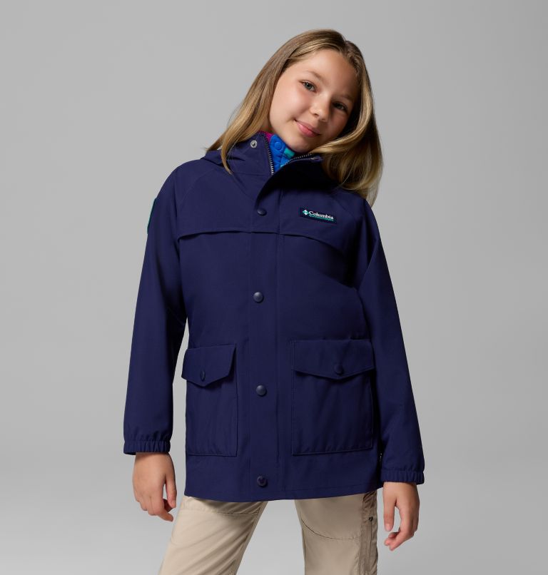 Youth CSC x Disney Mickey Ibex Waterproof Shell Jacket, Color: Dark Midnight, image 1