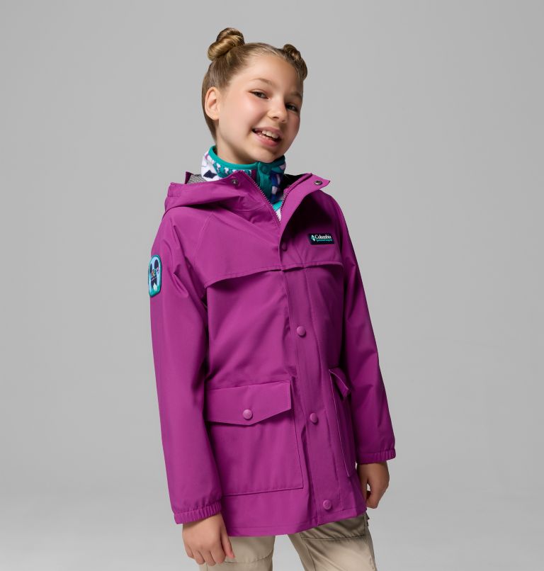 Youth CSC x Disney Mickey Ibex Waterproof Shell Jacket, Color: Raspberry, image 1