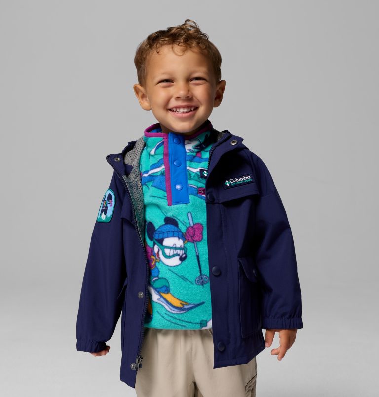 Toddler CSC x Disney Mickey Ibex Waterproof Shell Jacket, Color: Dark Midnight, image 4