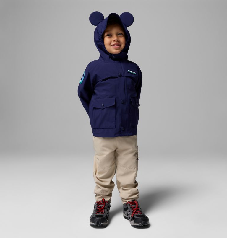Toddler CSC x Disney Mickey Ibex Waterproof Shell Jacket, Color: Dark Midnight, image 6