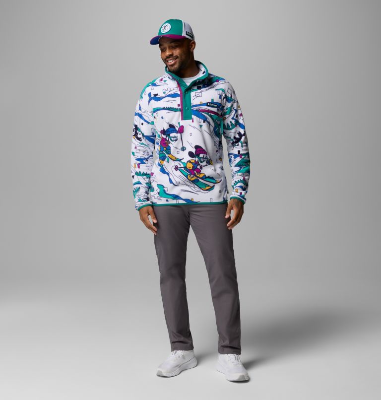 Polaire Semi-boutonnée CSC x Disney Homme, Color: White, image 3
