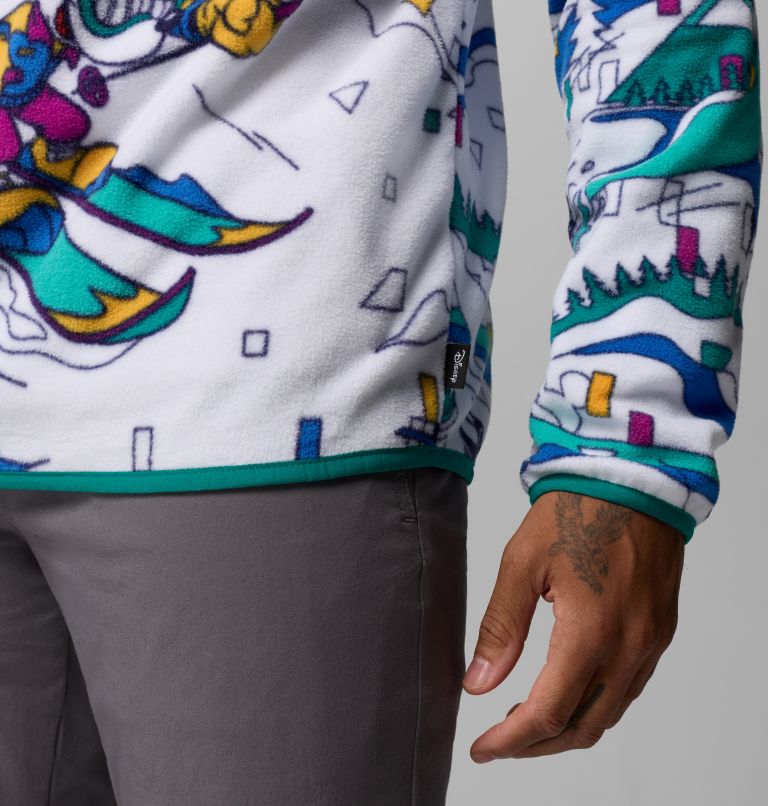 Polaire Semi-boutonnée CSC x Disney Homme, Color: White, image 5