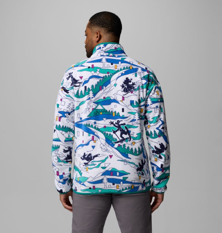 Polaire Semi-boutonnée CSC x Disney Homme, Color: White, image 2