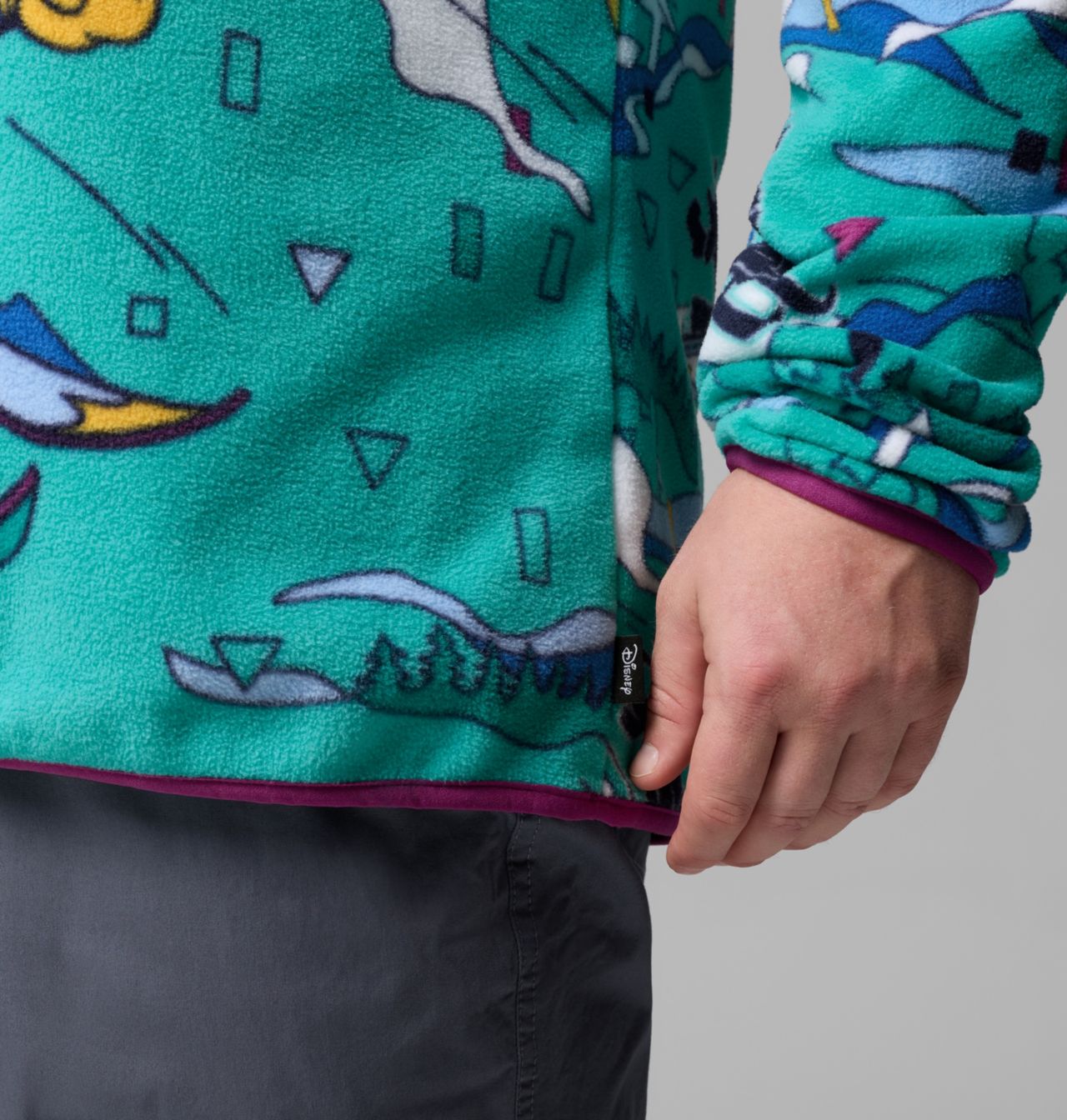Haut polaire avec demi-fermeture pressionnée CSC x Disney Homme – Tailles fortes 6