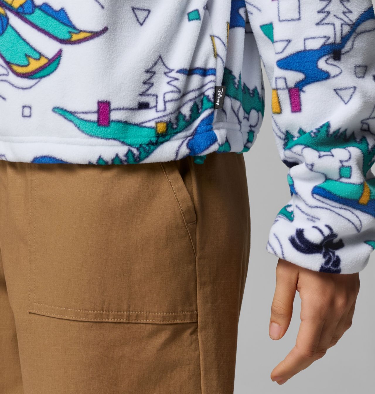 Women’s CSC x Disney Half Snap Fleece 6