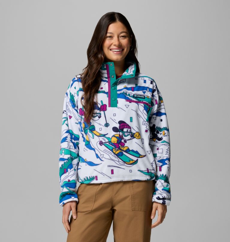 Polaire Semi-boutonnée CSC x Disney Femme, Color: White, image 8
