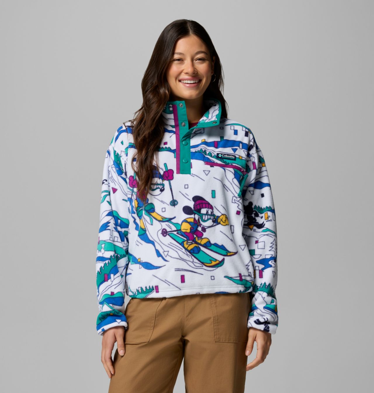 Women’s CSC x Disney Half Snap Fleece 8