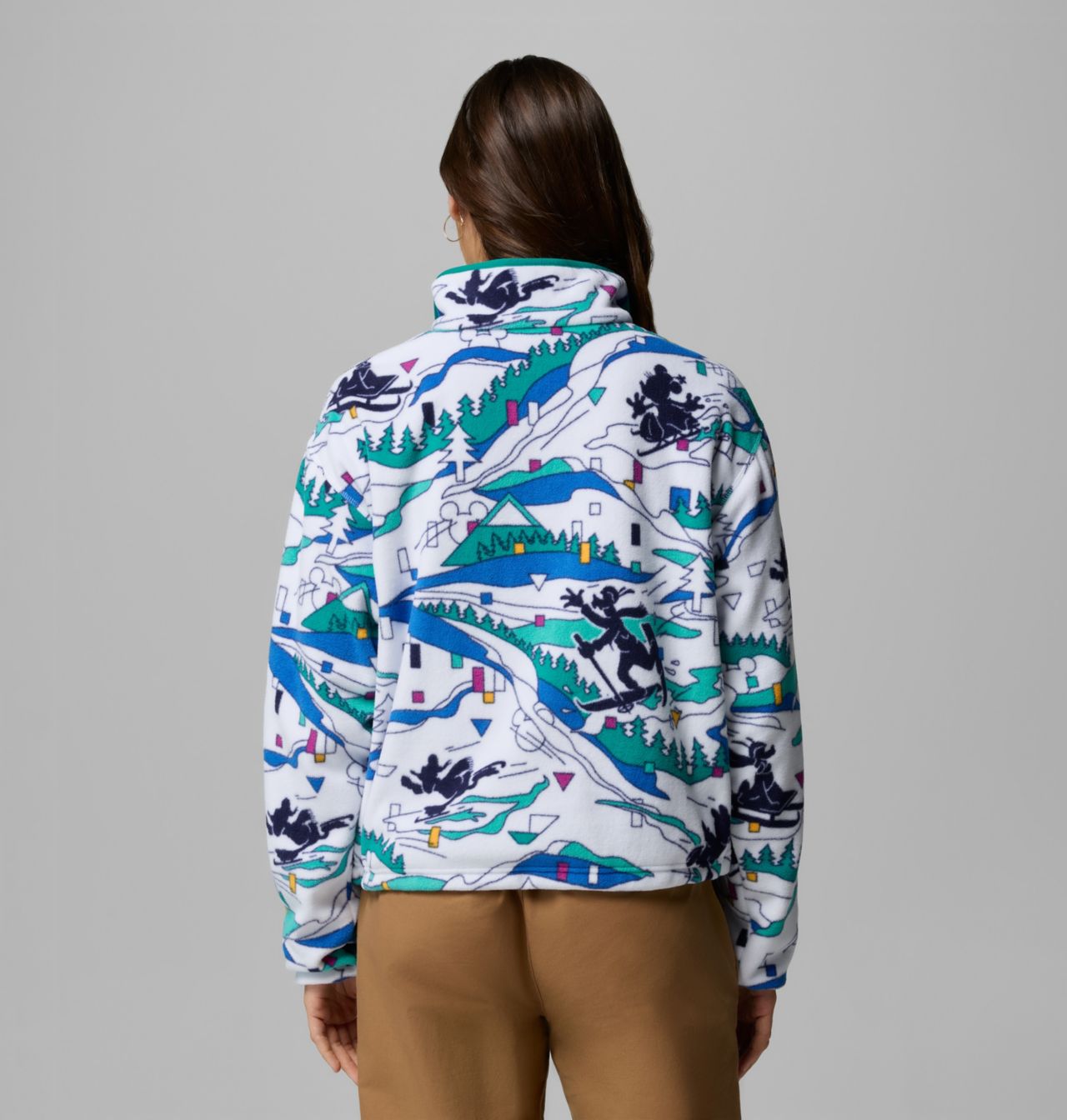 Women’s CSC x Disney Half Snap Fleece 3