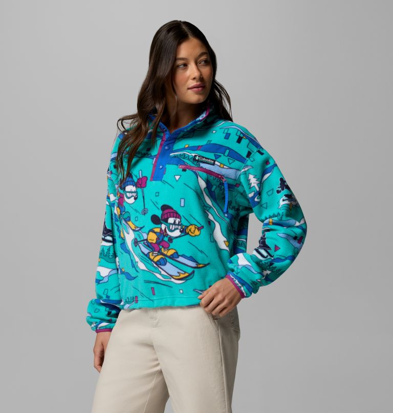 Polaire Semi-boutonnée CSC x Disney Femme, Color: Reef, image 4