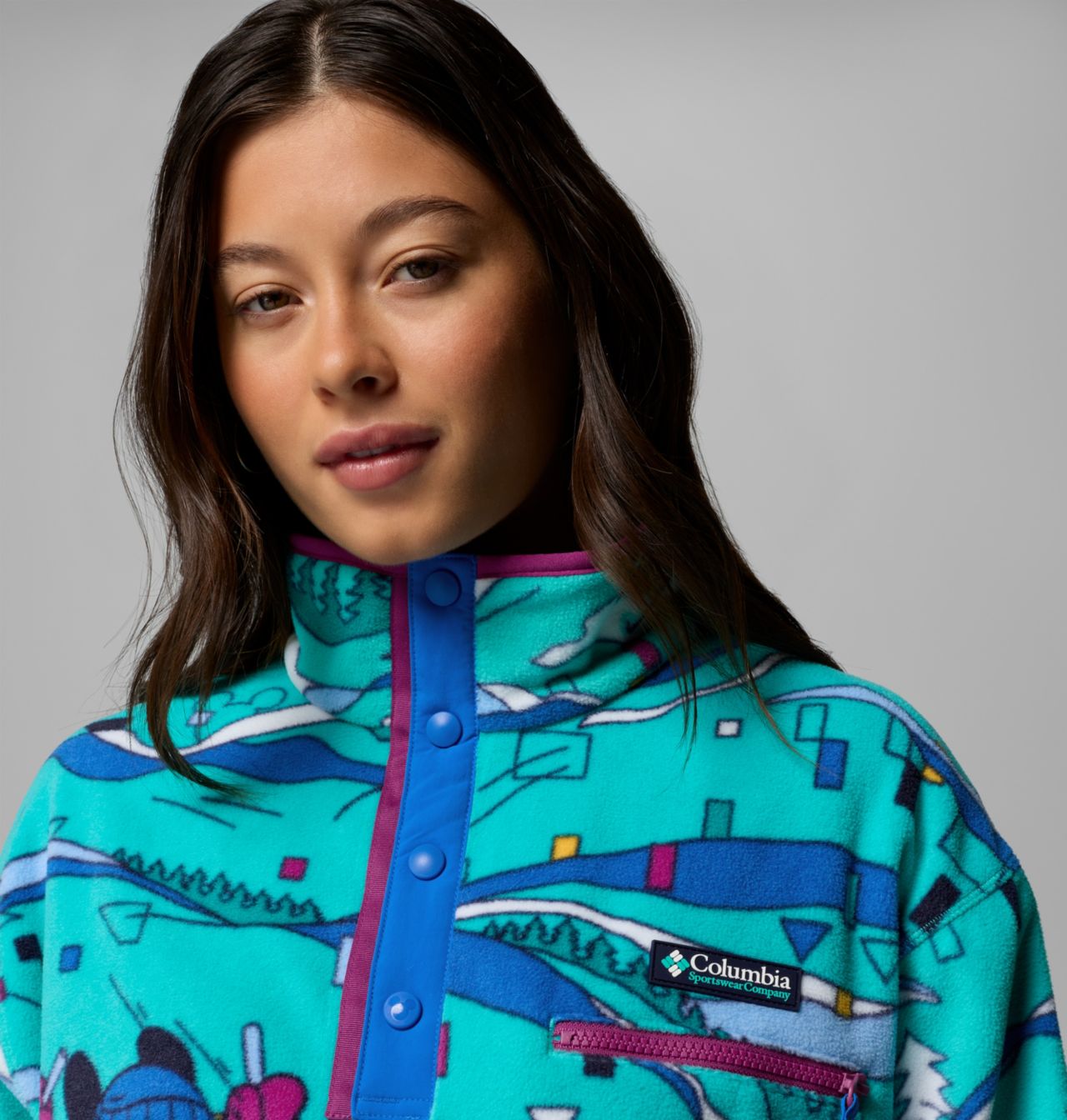 Women’s CSC x Disney Half Snap Fleece 5