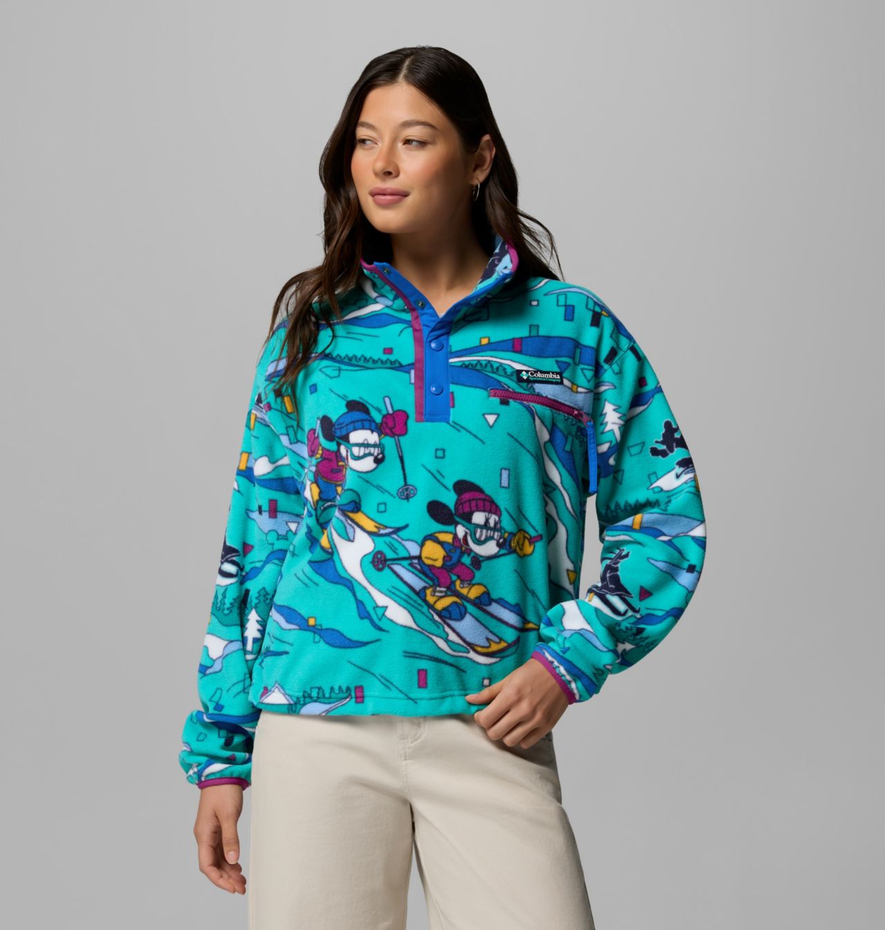 Women’s CSC x Disney Half Snap Fleece 8