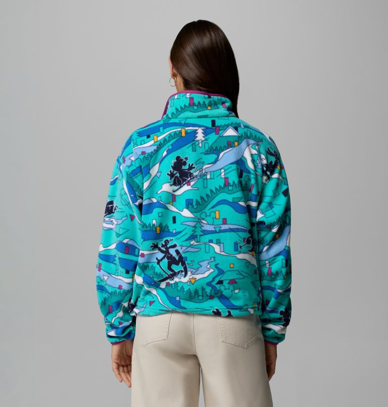 Polaire Semi-boutonnée CSC x Disney Femme, Color: Reef, image 3