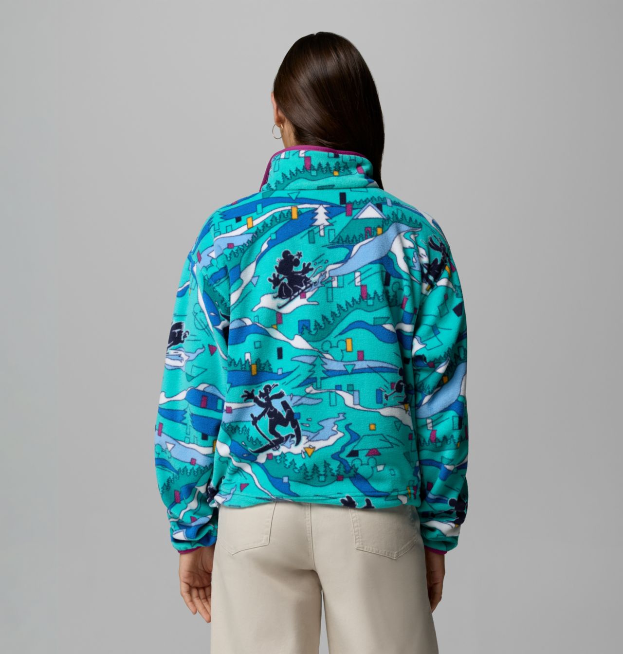 Women’s CSC x Disney Half Snap Fleece 3