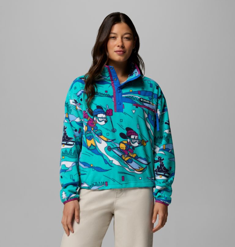 Polaire Semi-boutonnée CSC x Disney Femme, Color: Reef, image 1