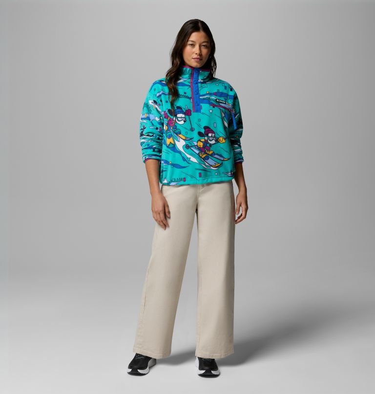 Polaire Semi-boutonnée CSC x Disney Femme, Color: Reef, image 2