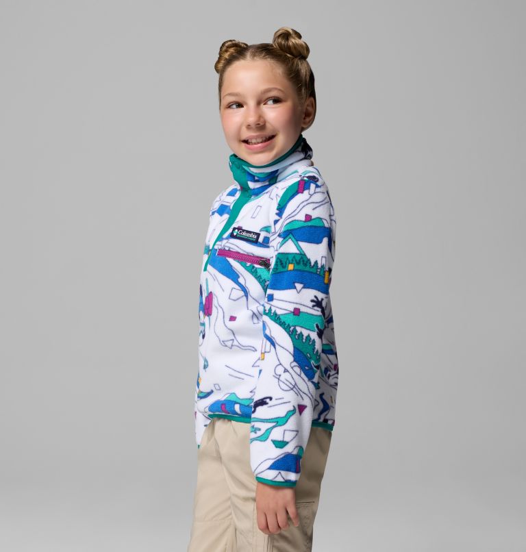 Polaire Semi-boutonnée CSC x Disney Enfant, Color: White, image 3