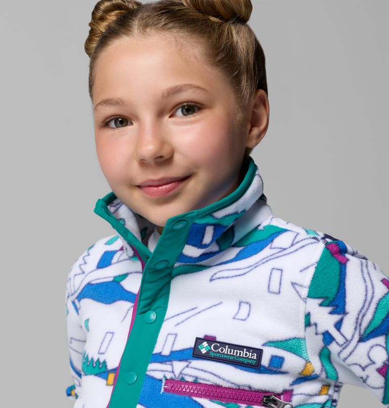 Polaire Semi-boutonnée CSC x Disney Enfant, Color: White, image 4