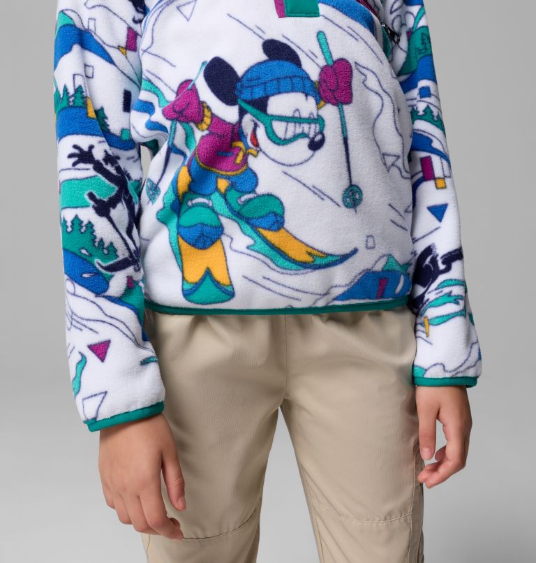Polaire Semi-boutonnée CSC x Disney Enfant, Color: White, image 5