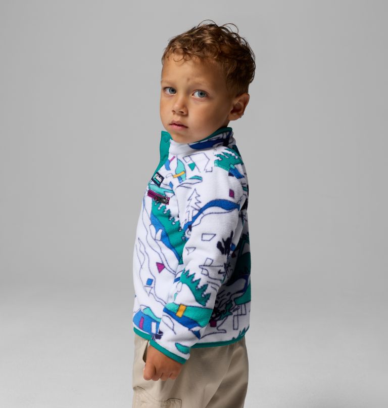 Toddler CSC x Disney Half Snap Fleece, Color: White, image 3
