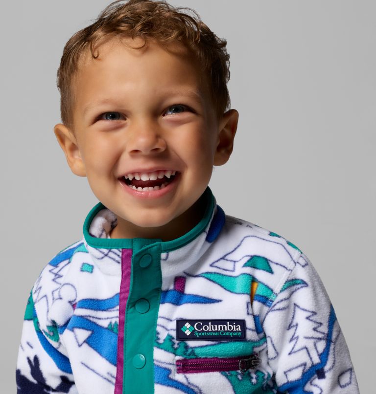 Toddler CSC x Disney Half Snap Fleece, Color: White, image 4