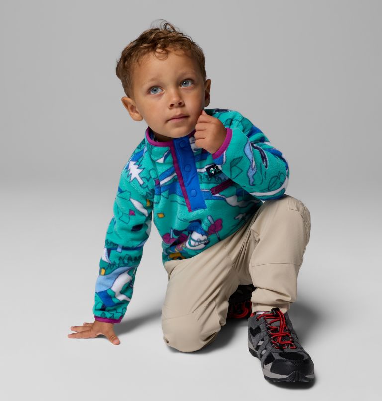 Toddler CSC x Disney Half Snap Fleece, Color: Reef, image 6