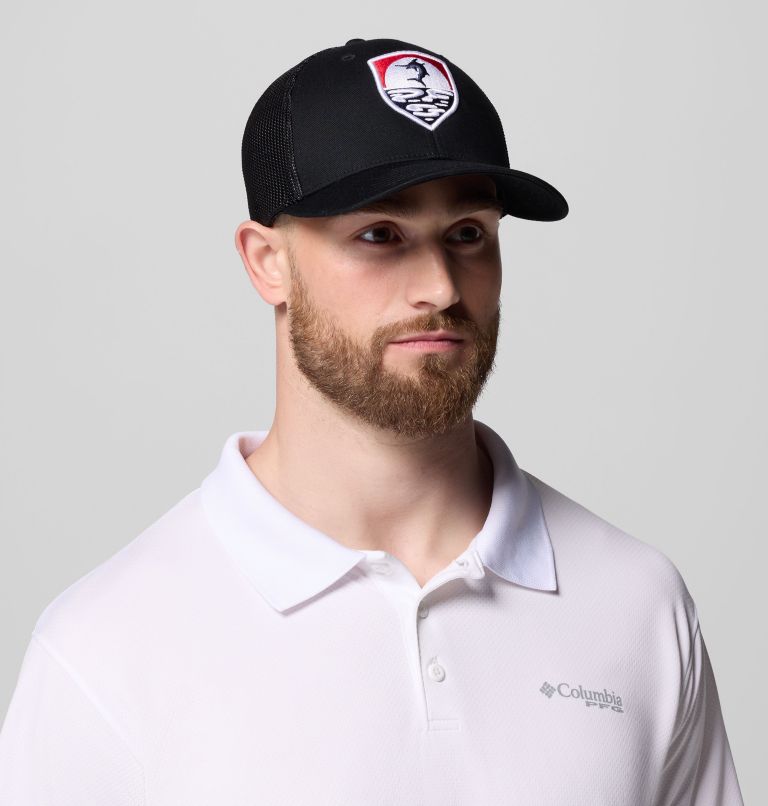 PFG Silver Bank Ball Cap, Color: Black, Black, image 3