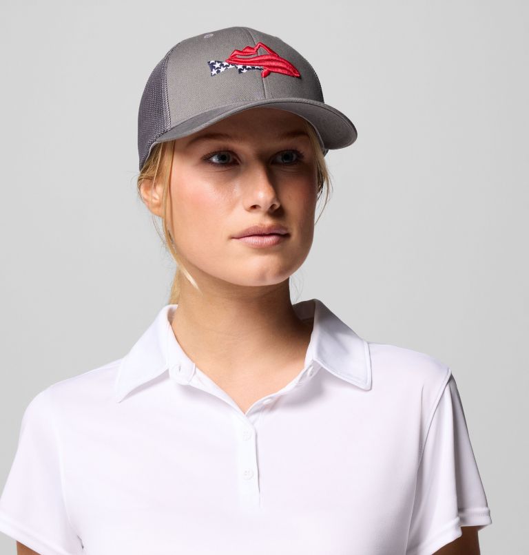 PFG Silver Bank Ball Cap, Color: Titanium, Titanium, image 5