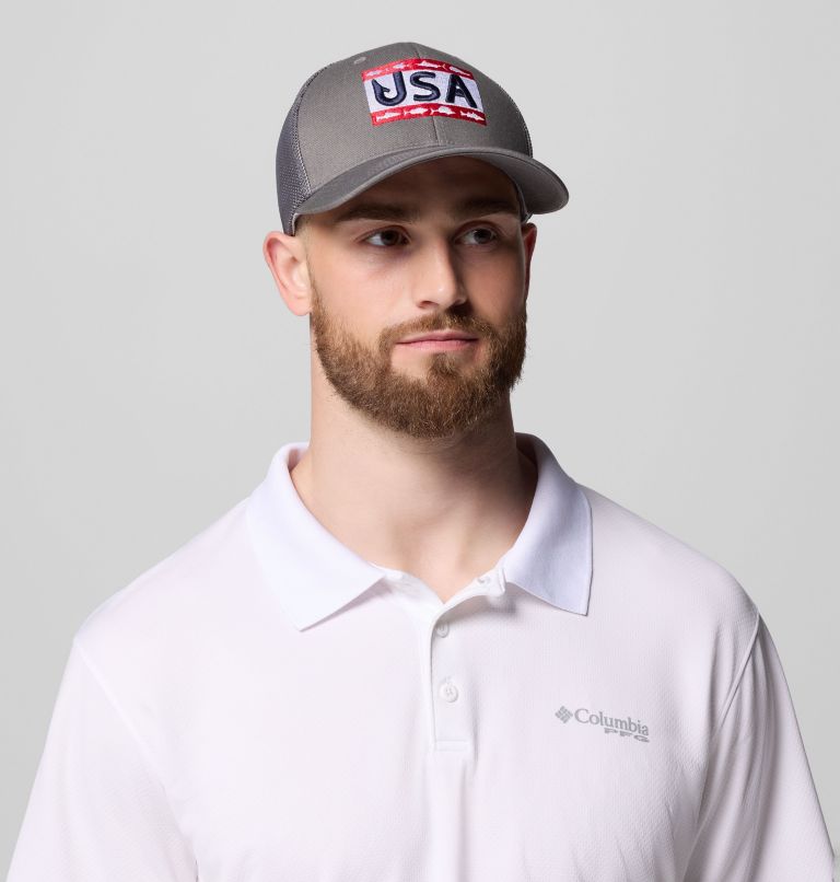 PFG Silver Bank Ball Cap, Color: Titanium, Titanium, image 4