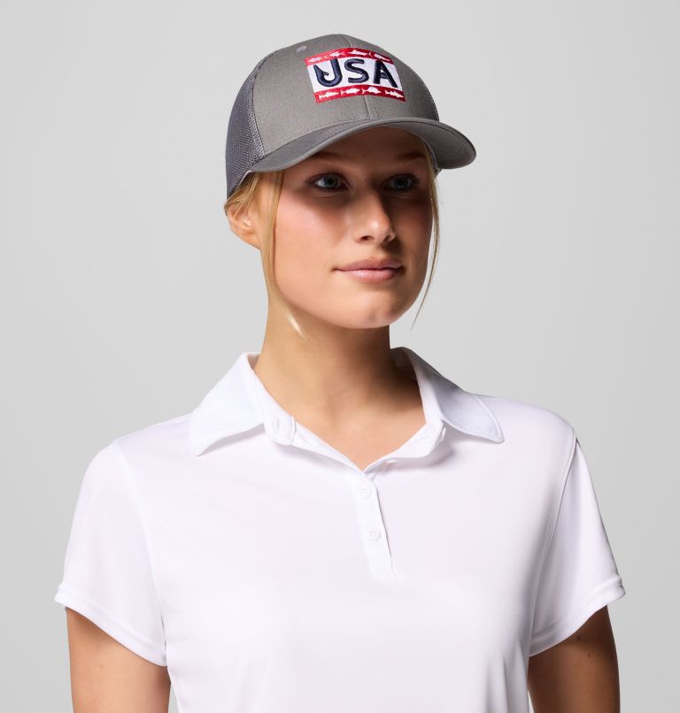 PFG Silver Bank Ball Cap, Color: Titanium, Titanium, image 5