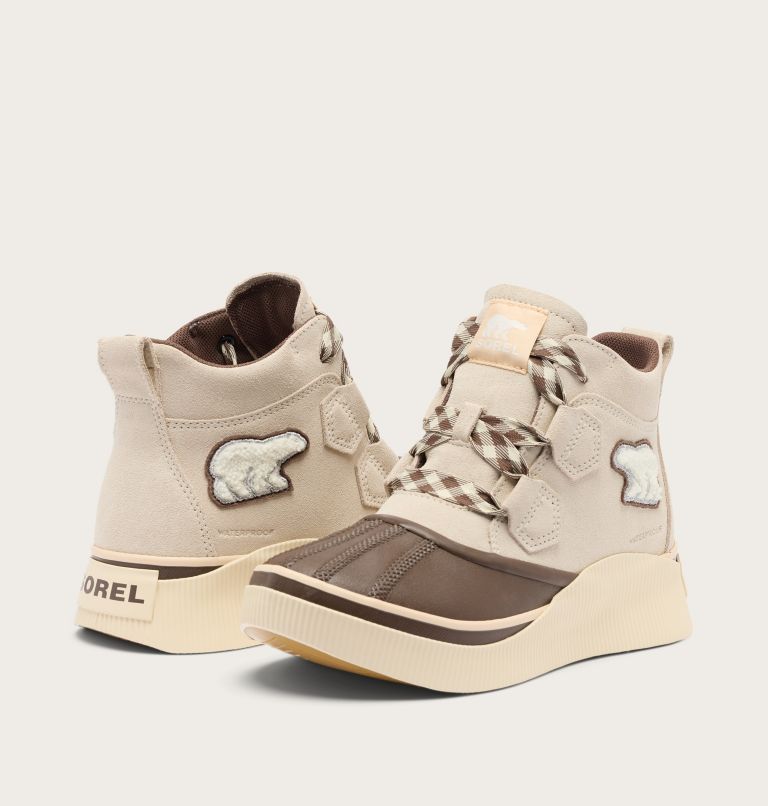 Women's OUT N ABOUT IV CLASSIC Waterproof Boots | 102 | 10, Color: Fawn, Midnight Cocoa, image 2