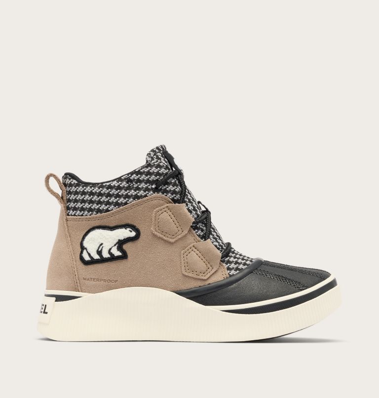 Scarponcini impermeabili OUT N ABOUT IV Classic da donna, Color: Omega Taupe, Black, image 1