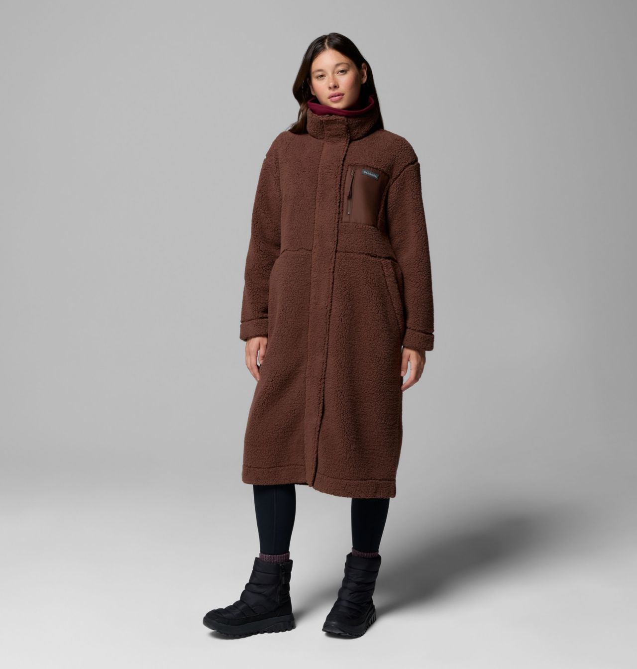 Manteau pleine longueur Winter Warmth pour femmes 4