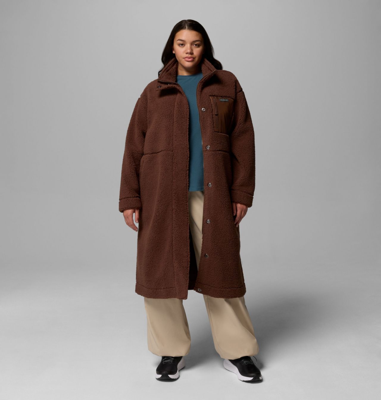 Manteau pleine longueur Winter Warmth pour femmes – Grandes tailles 5